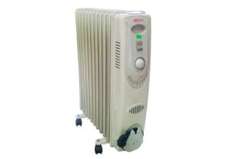 Радиатор масляный  КТ-0920, 9 секций (2,0 кВт),Sобогрева=20м.кв.